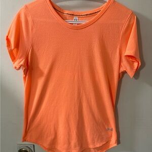 Under Armour Orange Short Sleeve Tee